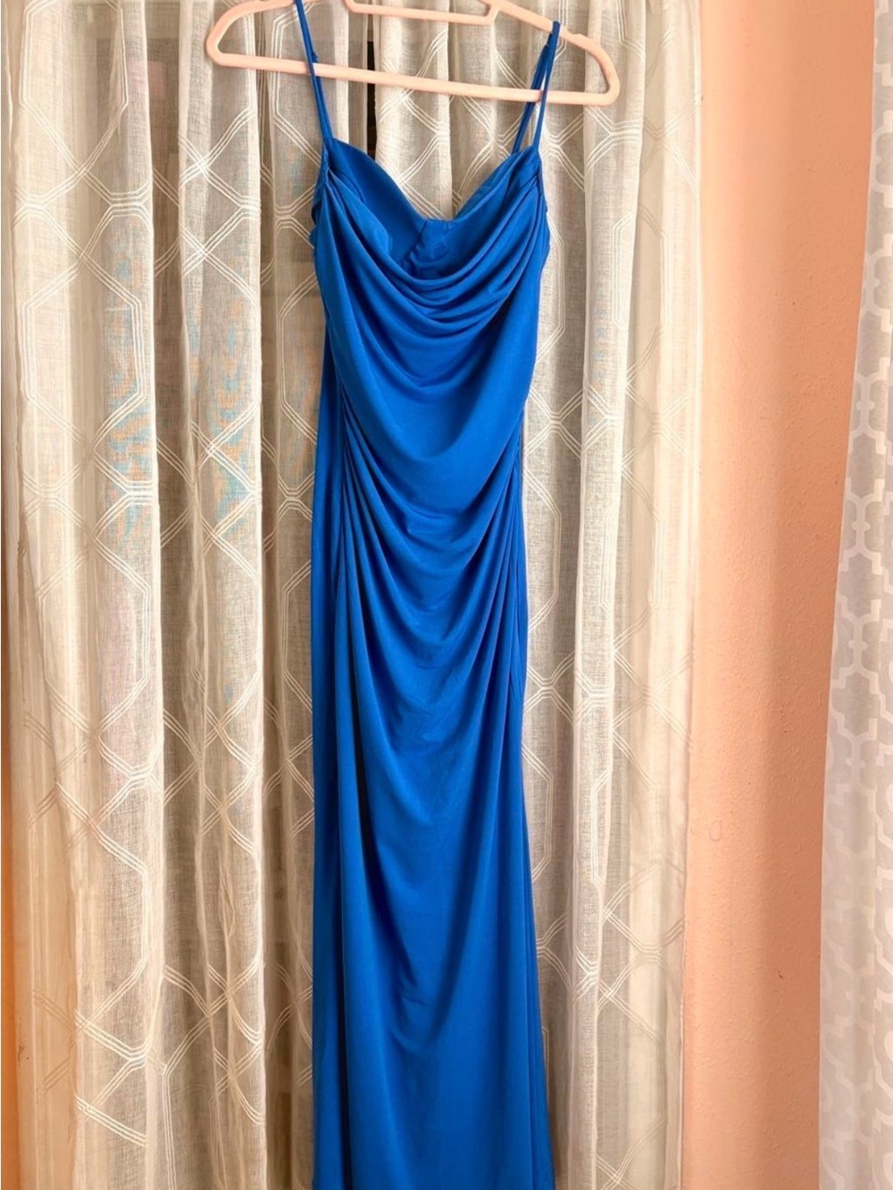 Hello Molly: We’re Together Midi Dress in Cobalt Blue